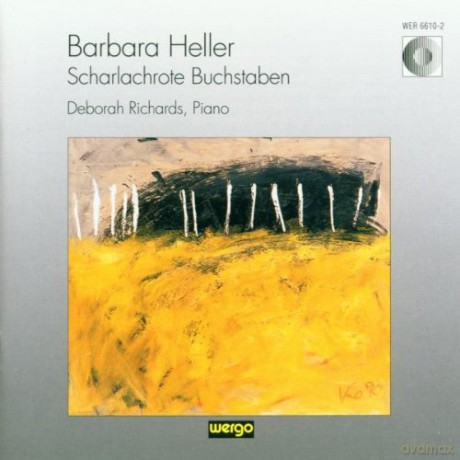 Deborah Richards - piano: Scharlachrote Buchstaben [CD]