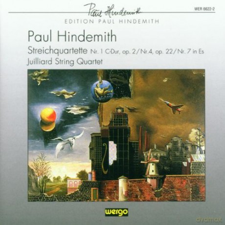 Juilliard String Quartet: Streichquartette Nr. 1 C-Dur op. 2, Nr. 4 op. 22, Nr. 7 in Es [CD]