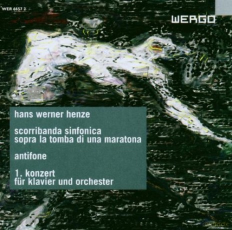 Christopher Tainton - piano, NDR Sinfonieorchester, Peter Ruzicka - dir: Scorribanda sinfonica sopra la tomba di una maratona, Antifone, 1. Konzert für Klavier und Orchester [CD]
