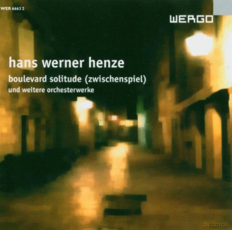 Christopher Tainton, Matthias Perl, NDR Sinfonieorchester, Peter Ruzicka - cond: Boulevard Solitude Zwischenspiele, Ballett Variationen [CD]