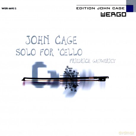 Friedrich Gauwerky: Solo for 'Cello [CD]