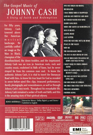 Johnny Cash: The Gospel Music Of Johnny Cash [DVD]