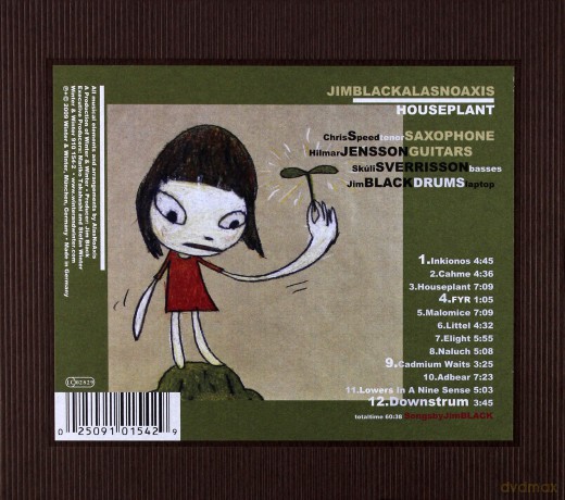 Jim Black AlasNoAxis (H. Jensson, C. Speed, S. Sverrisson): Houseplant [CD]