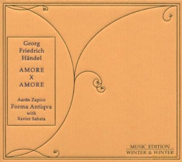 Händel, Georg Friedrich: Amore x Amore: A. Zapico Forma Antiqva, X. Sabata - countertenor [CD]