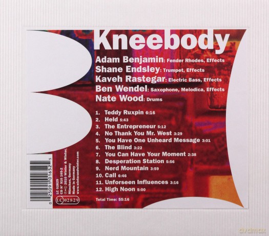 Kneebody (A. Benjamin, S. Endsley, K. Rastegar, B. Wendel, N. Wood): You Can Have Your Moment [CD]