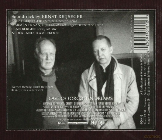 Reijseger, Ernst (H. Fraanje, S. Bergin, Nederlands Kammerkoor): Cave of Forgotten Dreams [CD]