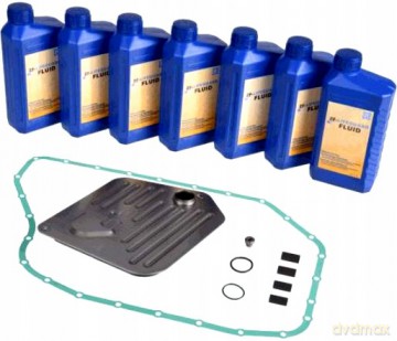 Zestaw części, wymiana oleju w automatycznej skrzyni biegów ZF 1058.298.047