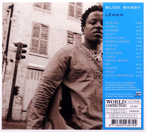 Cameroon: Blick Bassy: Leman [CD]