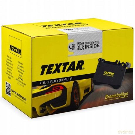 Zestaw klocków hamulcowych, hamulce tarczowe Textar 2076401 Opel Peugeot Toyota Citroen