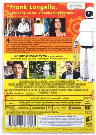 Robot i Frank [DVD]