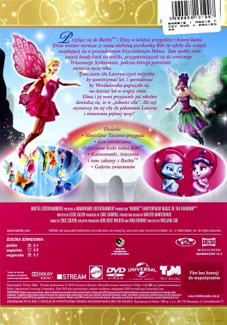 Barbie i Magia Tęczy + zawieszka [DVD]