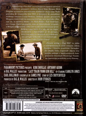 Ostatni pociąg z Gun Hill (Kolekcja Westernów) (booklet) [DVD]