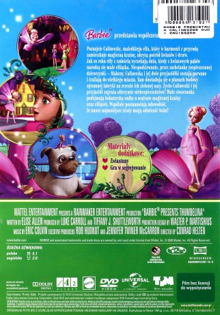 Barbie jako Calineczka + zawieszka [DVD]