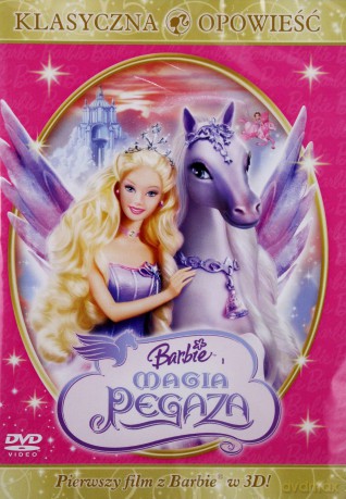 Barbie i Magia Pegaza 3D + zawieszka [DVD]