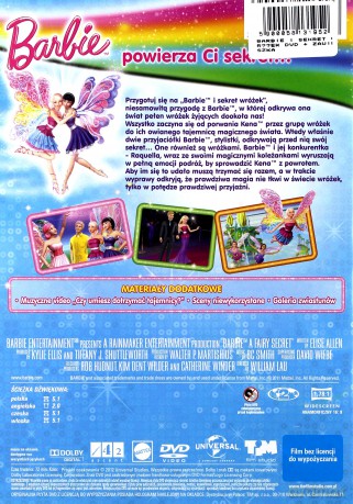 Barbie i sekret wróżek  [DVD]
