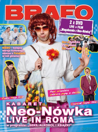 Kabaret Neo-Nówka: Live in Roma Seks, alkohol i książki (digipack) [2DVD]