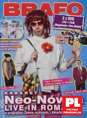 Kabaret Neo-Nówka: Live in Roma Seks, alkohol i książki (digipack) [2DVD]