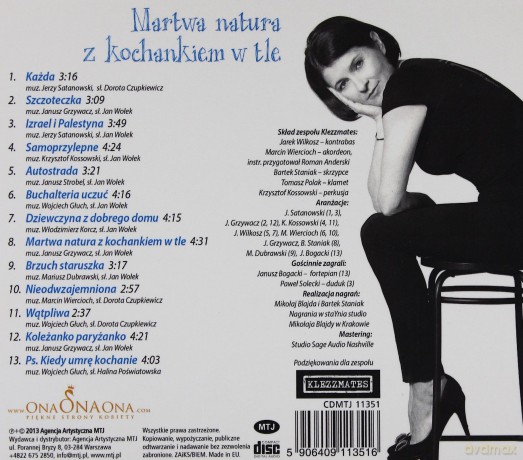 Joanna Jeżewska: Martwa natura z kochankiem w tle (digipack) [CD]