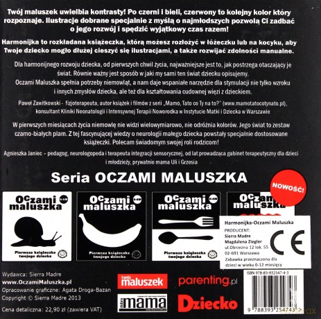 Oczami Maluszka: Harmonijka [KSIĄŻKA]