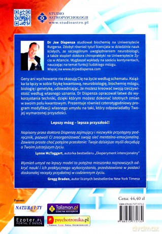Wymień umysł na lepszy model - Dr Joe Dispenza [KSIĄŻKA]