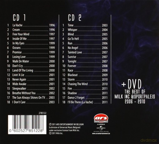 Milk Inc: The very best of 15 [BOX] [2CD]+[DVD]