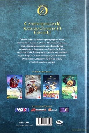 Czarnoksiężnik ze Szmaragdowego Grodu - L. Frank Baum [KSIĄŻKA]+[AUDIOBOOK] [CD] 