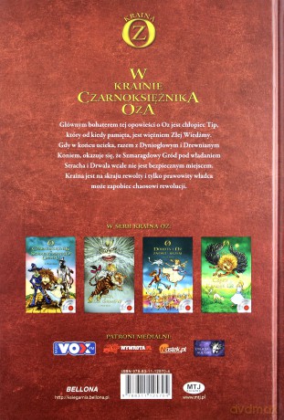 W krainie czarnoksiężnika Oza - L. Frank Baum [KSIĄŻKA]+[CD]