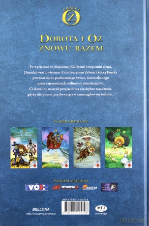 Dorota i Oz znowu razem - L. Frank Baum [KSIĄŻKA]+[CD]