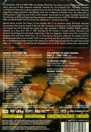 Iron Maiden: Maiden England [2DVD]