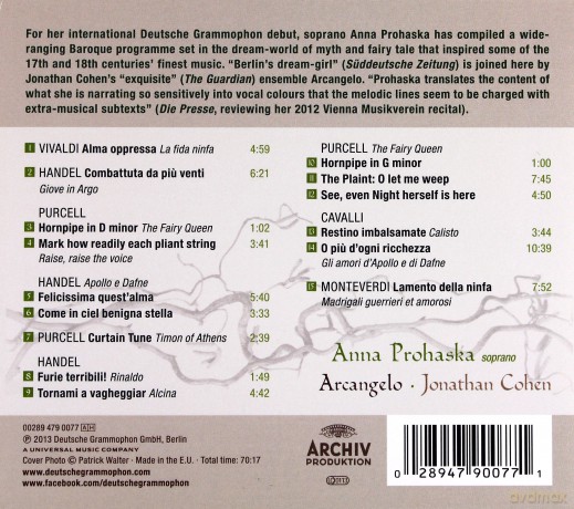 Anna Prohaska: Enchanted Forrest [CD]