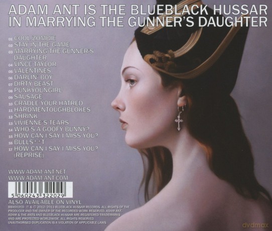 Adam Ant: Adam Ant Is The Blueblack Hussar In Marrying The Gunner's Daughter [CD]