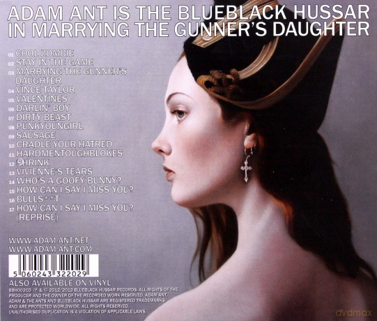 Adam Ant: Adam Ant Is The Blueblack Hussar In Marrying The Gunner's Daughter [CD]