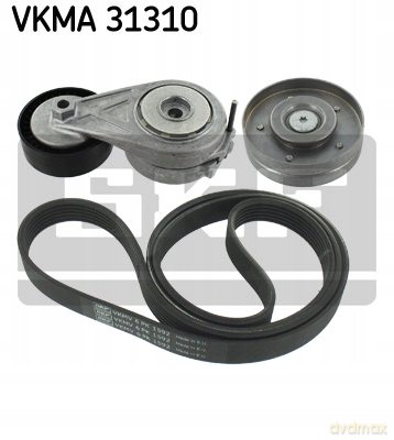 Zestaw paska klinowego wielorowkowego SKF VKMA 31310 Audi Skoda VW Seat