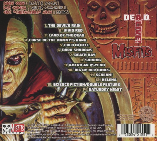 Misfits: Dead Alive (digipack) [CD]
