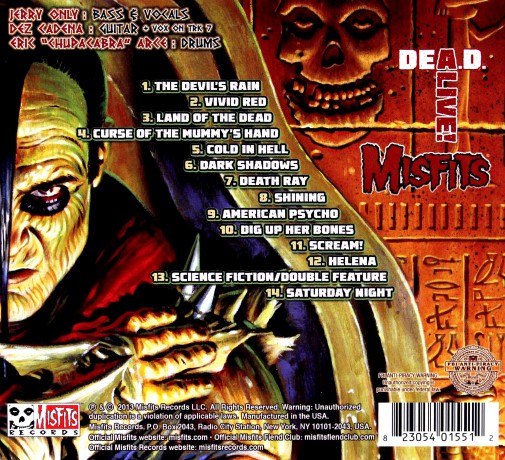 Misfits: Dead Alive (digipack) [CD]