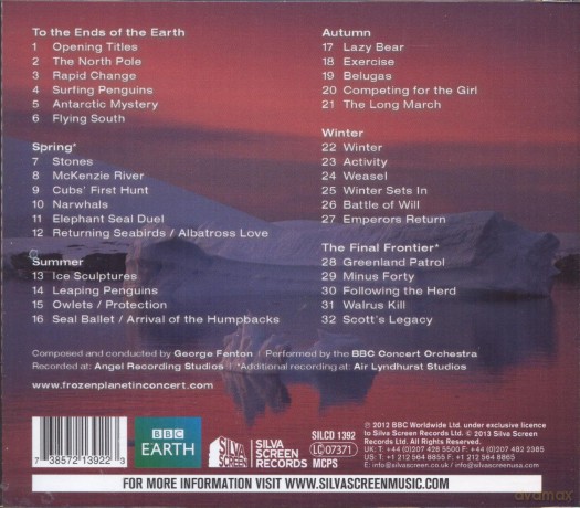 Frozen Planet soundtrack [CD]