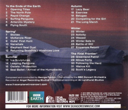 Frozen Planet soundtrack [CD]