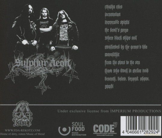 Sulphur Aeon: Swallowed By The Ocean's Tide [CD]