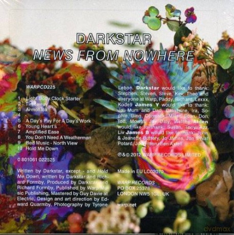 Darkstar: News From Nowhere [CD]