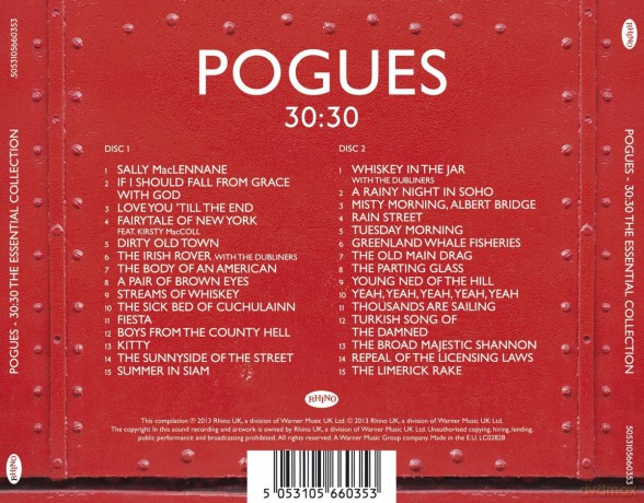 The Pogues: 30:30 The Essential Collection [2CD]