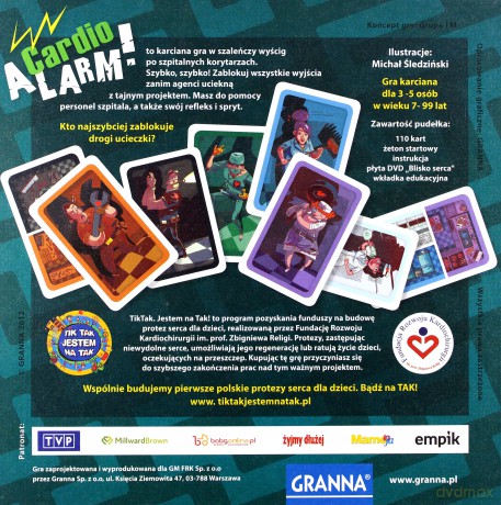 Cardioalarm Granna Gra karciana [GRA]