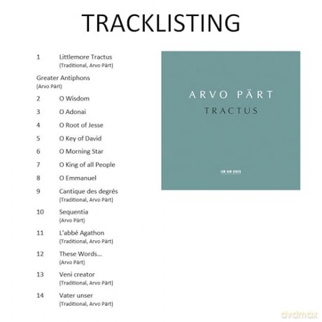 Arvo Part: Tractus [CD]