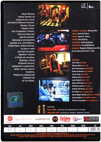 Wszyscy mówią: kocham cię [DVD]