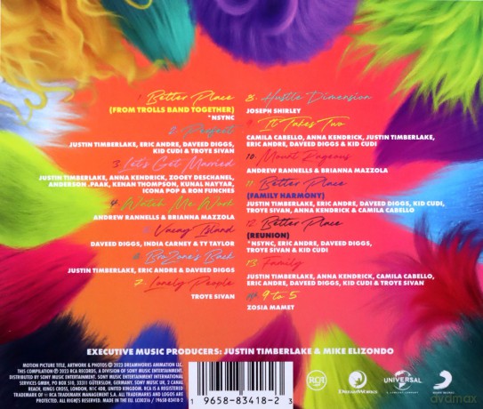 TROLLS Band Together soundtrack [CD]