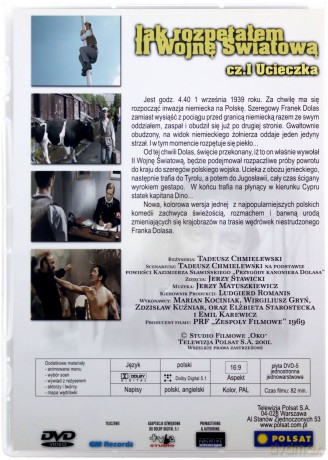 Jak rozpętałem drugą wojnę światową cz. I Ucieczka [DVD]