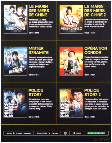 Jackie Chan - 6 Films Collection: Project A 1-2 / Mister Dynamite / Operation Condor / Police Story 1-2 [BOX] [6xBlu-Ray]