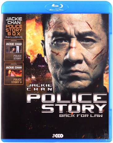 Police Story / Police Story II / Police Story 2013: Back For Law (Policyjna opowieść 1-3) [3xBlu-Ray]