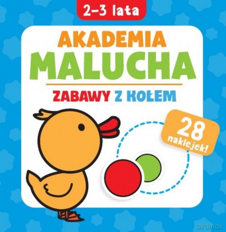 akademia malucha. zabawy z kolem [KSIĄŻKA]
