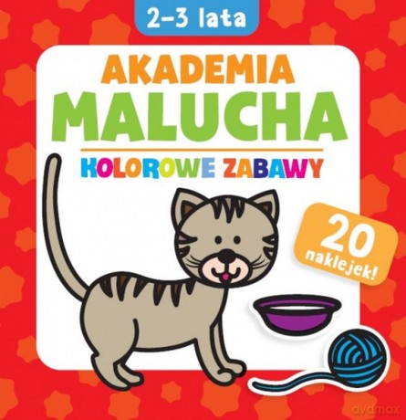 akademia malucha. kolorowe zabawy [KSIĄŻKA]