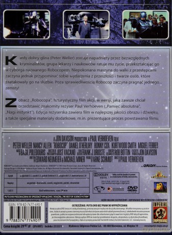 Robocop (Science Fiction The Best of Nieziemska Kolekcja Filmowa) (booklet) [DVD]
